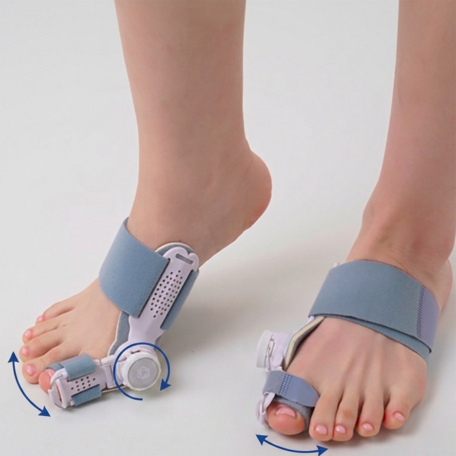 탑건강 무지외반증 교정기 각도조절, 1세트