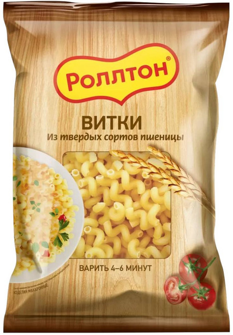 롤톤 마카로니 애그 파스타면, 1개, 400g