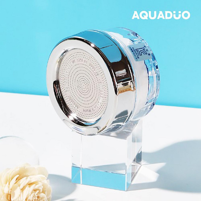 아쿠아듀오 SF-2000 세면대 수전 워터탭 녹물제거 정수헤드, 1개