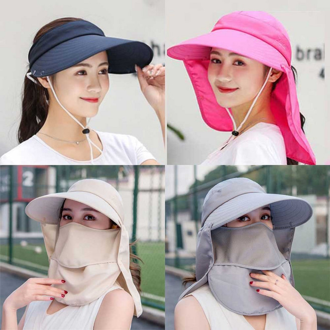 햇볕 차단 여름 모자 360도 가림 가리개 자외선 농사 낚시 일모자