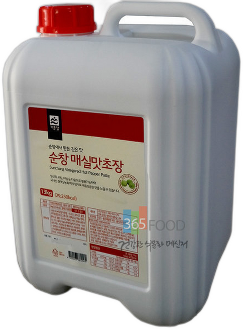 기픈샘 순창 매실맛 초장 초고추장, 1개, 13kg