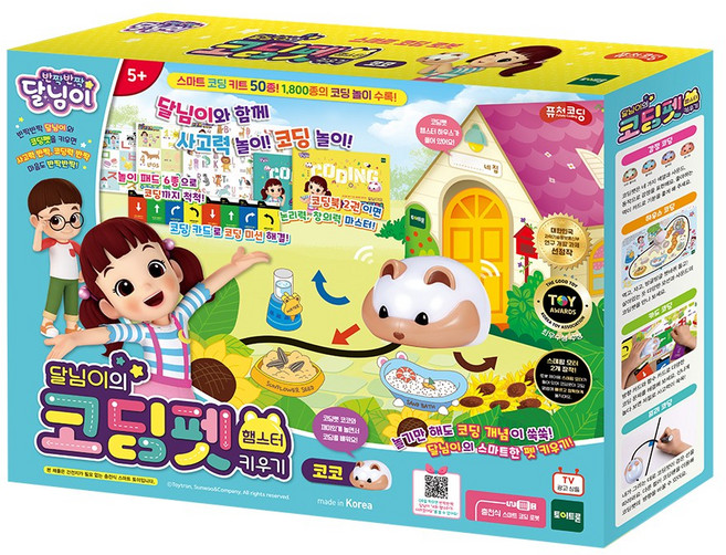 퓨처코딩 달님이의 코딩펫 햄스터 키우기 코코, 1개