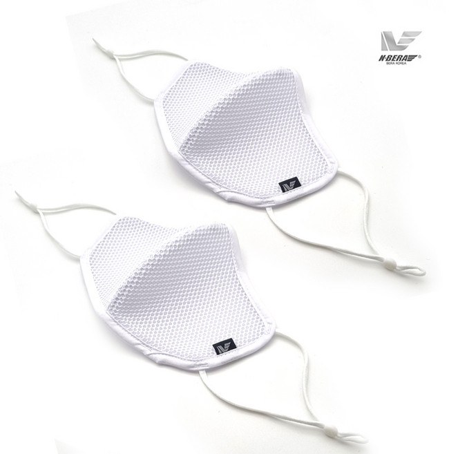 뉴베라X에어핏 마스크 2개 1SET 숨쉬기편한 마스크 물놀이마스크, 메쉬핏 마스크_화이트(2개_1SET)