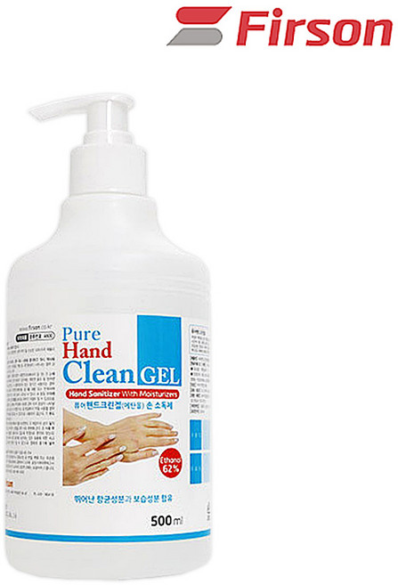 퍼슨 퓨어 핸드 크린겔 손소독제, 500ml, 1개
