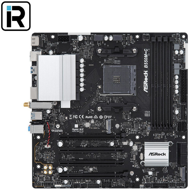 B550M-C 애즈락 B550 AMD AM4 소켓 메인보드