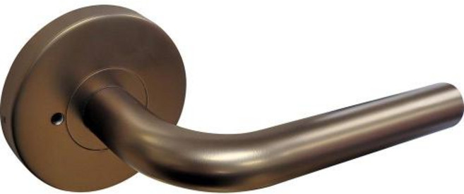 엔젤금속 목문레버(욕실용) ACL-1966BROWN(스텐), 1개