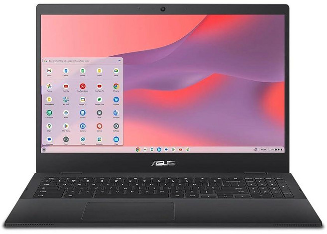 ASUS 크롬북 CX15 노트북 15.6인치 FHD 안티 글레어 디스플레이 인텔 셀러론 N4500 프로세서 128GB 스토리지 8GB RAM 크롬OS 퓨어 그레이 CX, 4GB | 128GB, 그레이계열