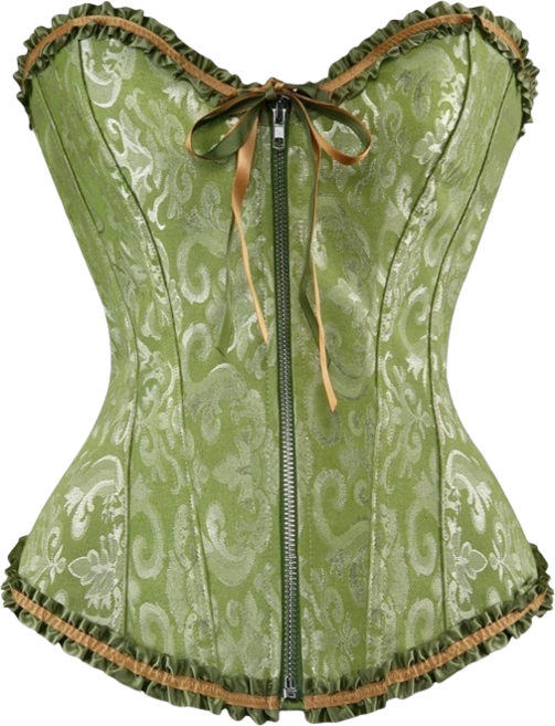 할로윈 코스튬 자가드 섹시 코르셋 집업 코스프레 옷 빅사이즈 입기편한 파티 의상 3XL~ 6XL