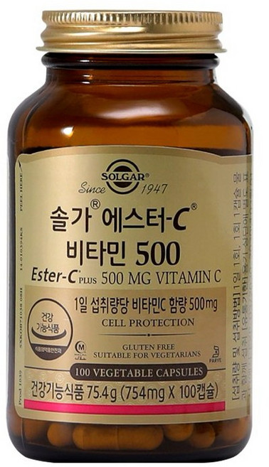 솔가 에스터C 비타민 500, 100정, 1개