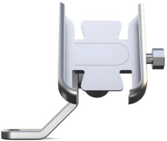 오토바이 휴대폰 거치대 네비게이터 브래킷 액세서리 쿼드 락 폰, 2) M sliver, 1개