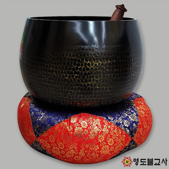 신주좌종(블랙)-특왕대(지름45cm)좌종 법당좌종 절좌종, 1개
