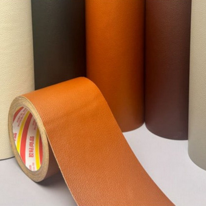 가죽 테이프 강력 접착 가죽 의자 쇼파 수선 테이프 보수 패치 (폭 10cm), 그레이