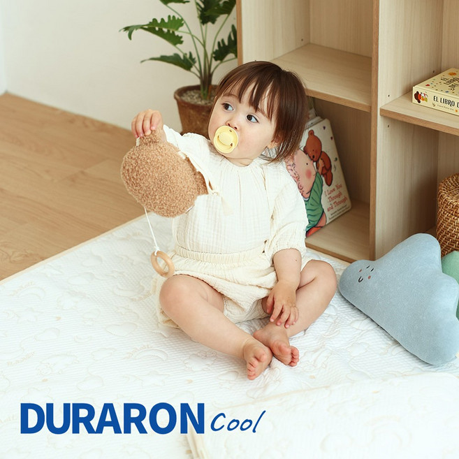 듀라론 쿨매트 아기 냉감 패드, 크리미드림