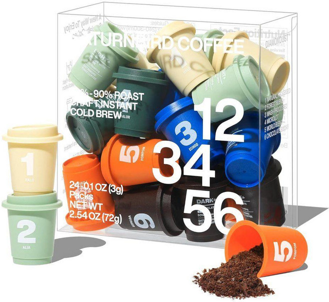 새턴버드 아라비카 인스턴트 커피 콜드브루 24캡슐 72g, 1개, 24개입