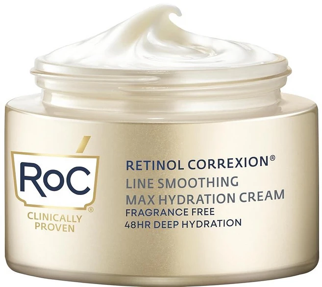 RoC 레티놀 코렉션 라인 스무딩 맥스 하이드레이션 크림 48g 무향, 1개 - 쿠팡