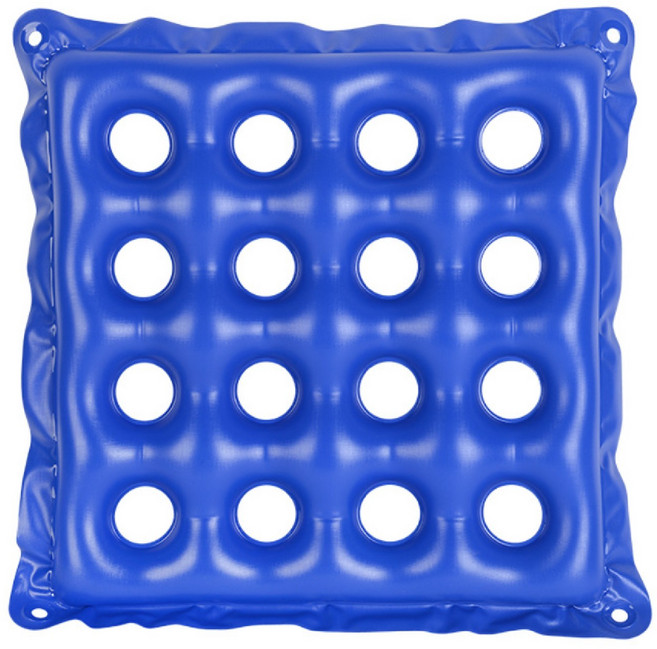 뼈건강 의자 풍선 에어쿠션 통기성 공기 방석 블루