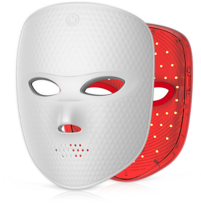 keka LED 마스크 3칼러 여드름케어 피부진정 톤업케어 터치 컨트롤 피부관리기, keka-4099