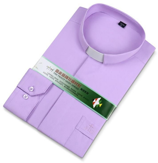 목사셔츠 신부님 와이셔츠 천주교 목회자 사제복 교회 기독교 칼라 데일리 사제 성당 신부복