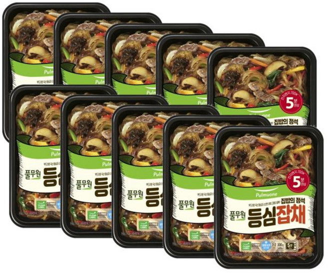 풀무원 등심 잡채, 10개, 300g