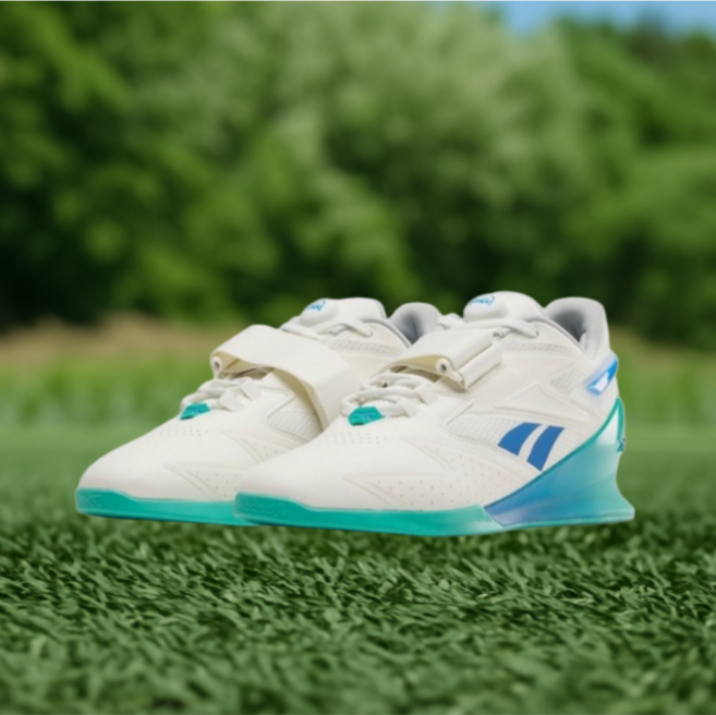 리복 운동화 러닝화 런닝화 / 레거시 리프터 3 역도화 - 화이트 블루 rbRESO5ET1M_WT - mdy