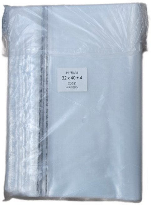 PE 접착식 반투명 봉투, 가로32cm x 세로40cm/200장