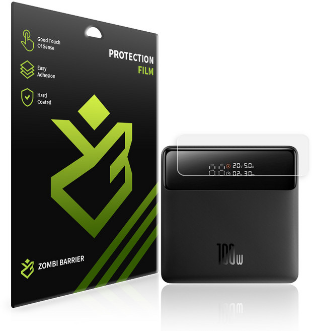 베이스어스 블레이드 2세대 100w 보조배터리 TPU 풀커버 액정 보호필름, 1개