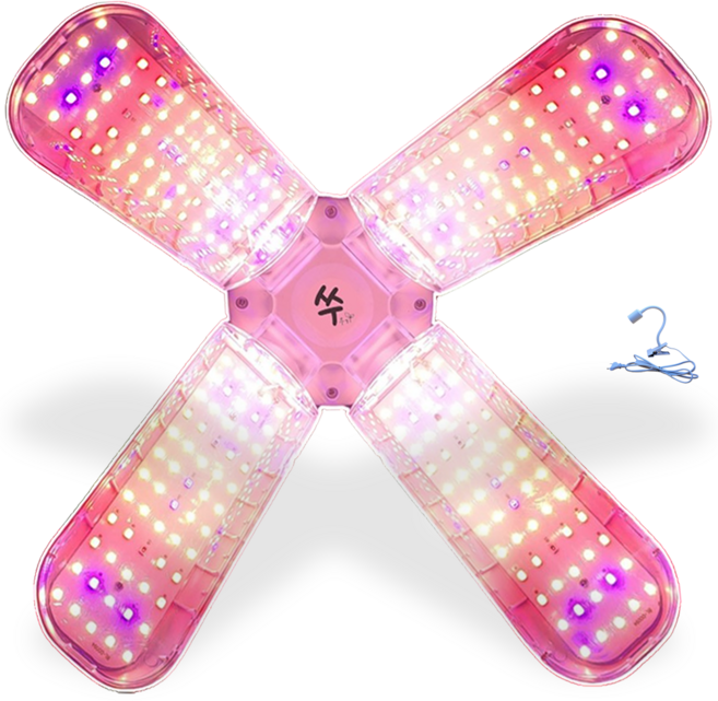 소켓 포함 쑤우기 식물등 재배용 LED 조명 식물생장등, 고급자바라 포함, 1개