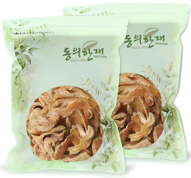동의한재 중국산 말린 천마, 300g, 2개