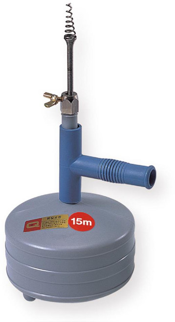 스프링청소기 뚫어뻥 만능 관통기 피스톤압축기 소통기 싱크대 하수구 배수구 변기 씽크대 배관 변기막힘, 옵션01 삼정크린 스프링청소기 15m