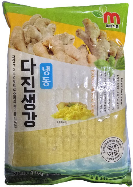 미미식품 베트남 다진생강 업소용 국내제조, 11개, 1kg