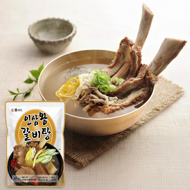 이푸드 인삼 왕갈비탕 냉동, 800g, 5개