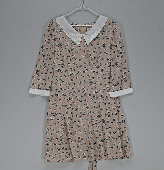 [재고상품] 로미스토리 여90 원피스 2020 봄여름 베이지 64265