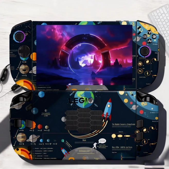 레노버 LEGION GO2 8.8인치 게이밍 핸드헬드용 커스텀 비닐 특수 스티커 보호필름, 08 9