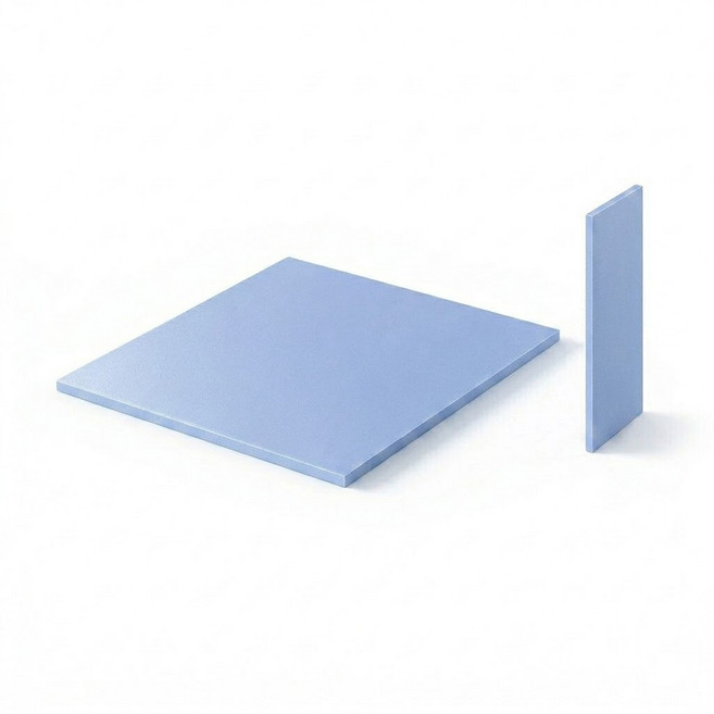 티놀지 써멀패드 서멀패드 방열패드 쿨링패드 100mm x 100mm, 1개, 블루, 2.0mm/T-TP20