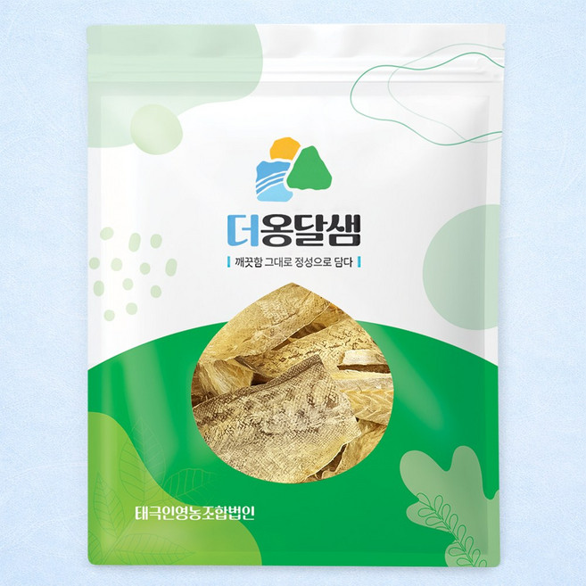황태껍질 자연건조 용대리 프리미엄 황태 껍데기 300g 국내가공 튀각용 부각용, 1개