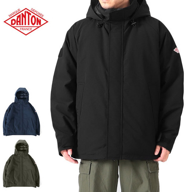 단톤 DANTON 남성 패딩 밀리터리 자켓 후드 집업 다운 점퍼 DT-A0030