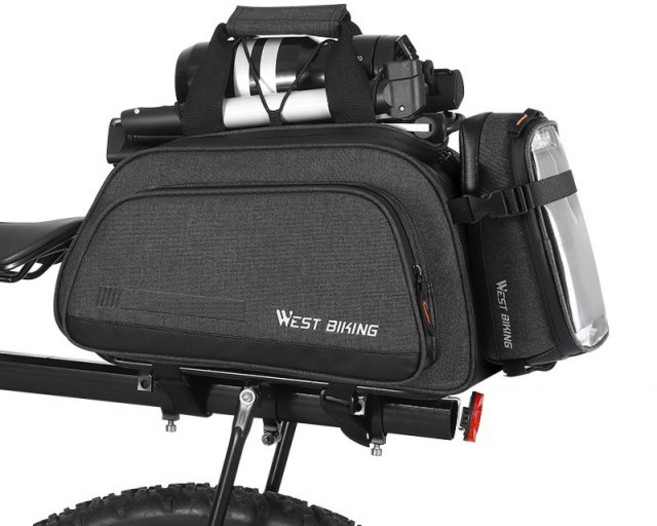 자클라이 웨스트바이킹 자전거 짐받이 가방 멀티 백 YP7286, 1개