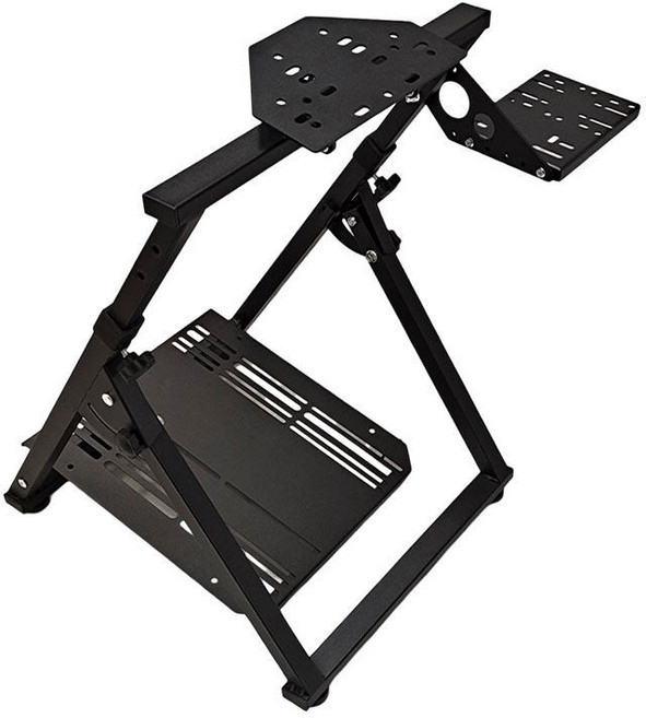 플레이시트 일체형 거치대 업그레이드 세트 레이싱 레이싱휠거치대 운전게임 접이식 T300, 1개, 기어 위치 + 핸드브레이크 위치, 기본 색상