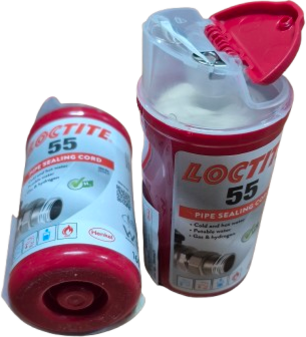 배관나사밀봉제 록타이트55 헨켈 틈새충전제(2개), 2개