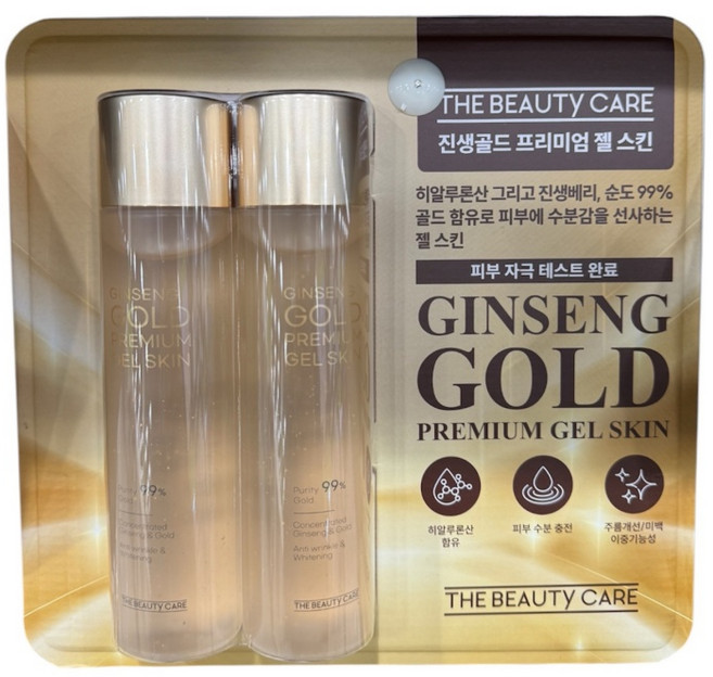 더뷰티케어 진생골드 젤스킨, 2개, 210ml