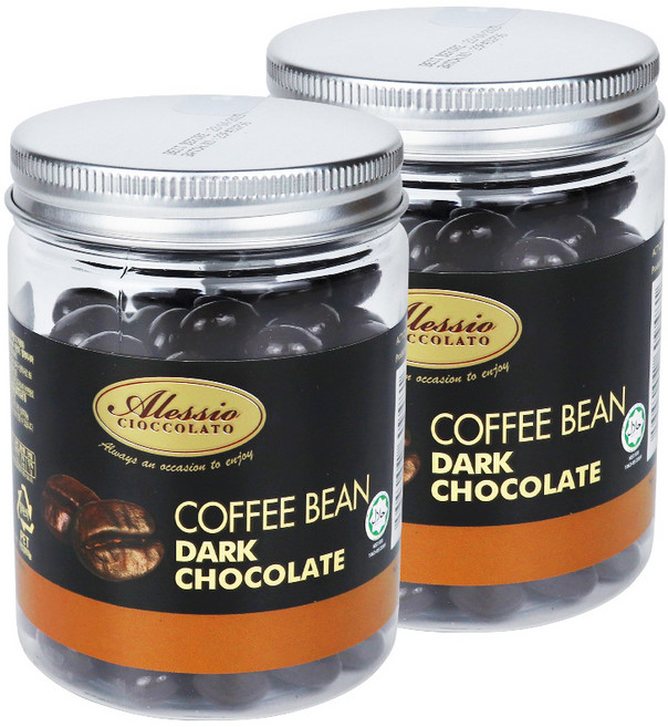 벤스 커피빈 다크초콜릿, 2개, 120g