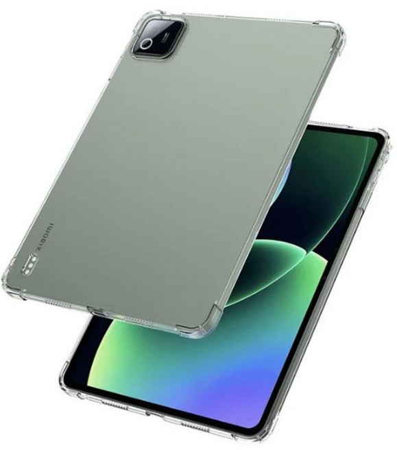 케이스나라 샤오미 미패드8 프로 11.2 호환 젤리 케이스 커버, 1개, 투명