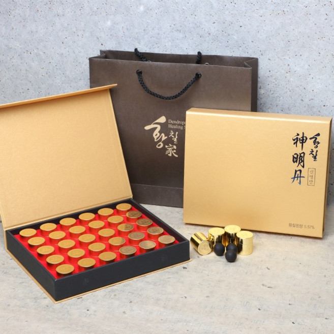 (프리미엄건강)(황칠가) 황칠신명단 덕용(6g X 30환)- 14가지 천연재료 자생에너지 황칠전통비법, 1개