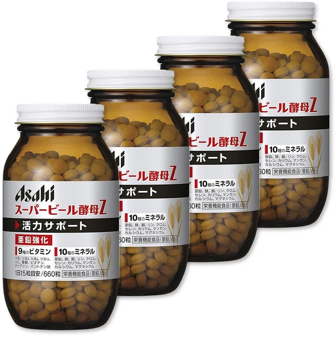 슈퍼 맥주 효모Z 660정, 4개 - 쿠팡