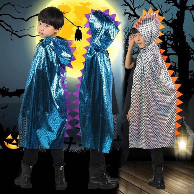 공룡 망토 할로윈 코스프레 의상 무대 공연 연극 파티 의상