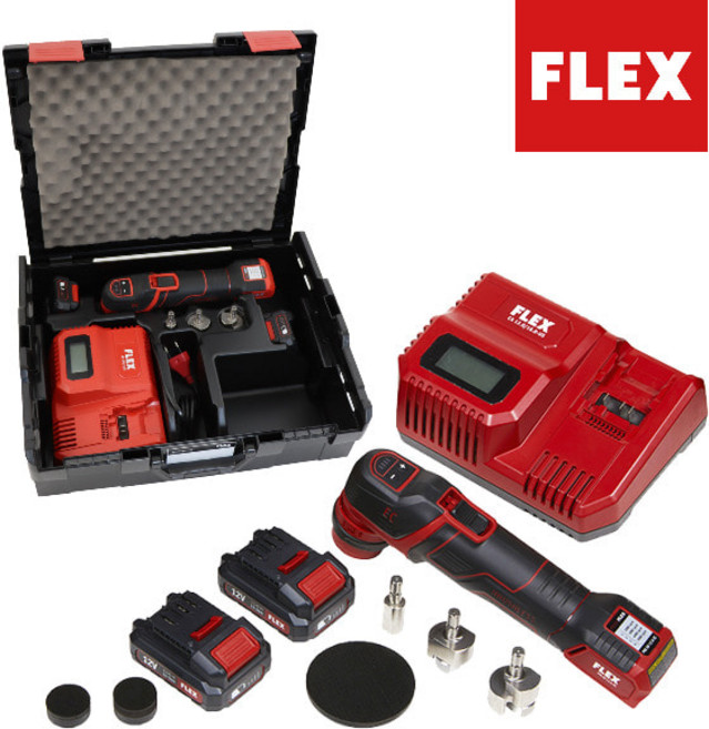 [국내정식발매] FLEX 플렉스 픽시 무선 광택기 세트 PXE8012EC