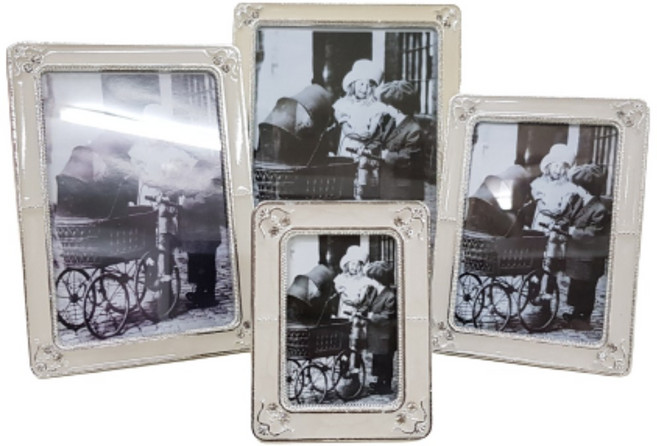 에폭 펄 고급 액자 2R 3R 4R 5R 국내생산, 1개, 아이보리색