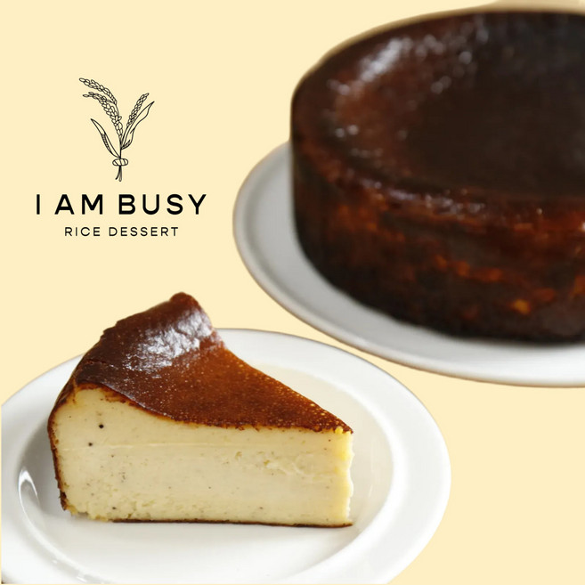 I AM BUSY 바스크치즈케이크, 3개, 500g
