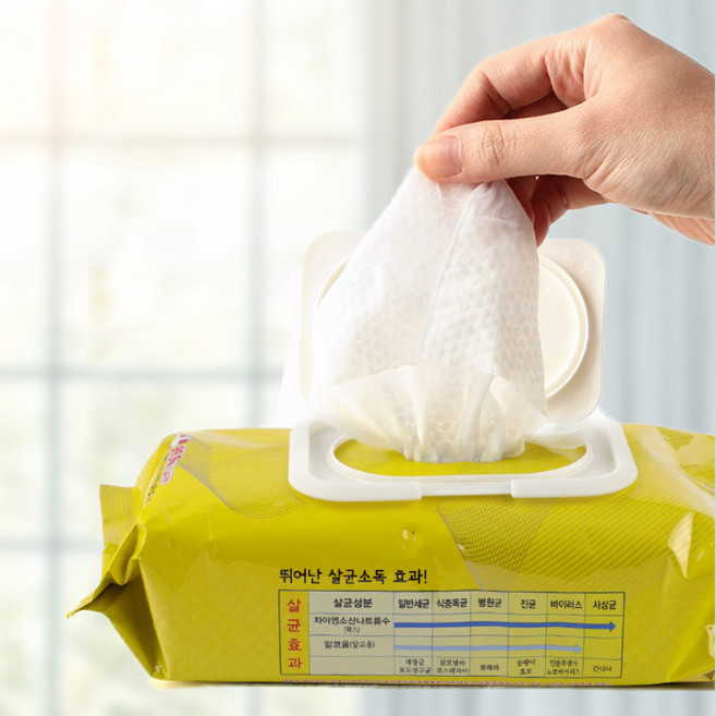 퍼펙트 살균 소독티슈 80매 3팩 물티슈, 80개, 80개입