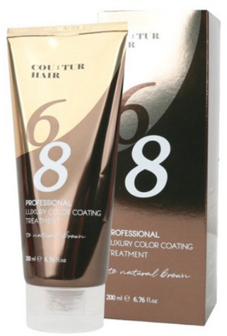 68 셀프 헤어 손상모 올리브영 트리트먼트 클리닉 크림 팩 새치커버 브라운 200ml, 1개